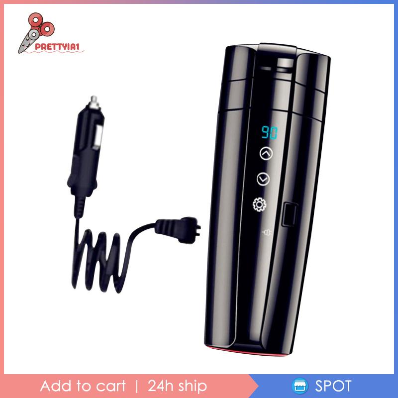 Ấm Đun Nước 24V Có Màn Hình Hiển Thị Nhiệt Độ Cho Xe Hơi Prettyia1