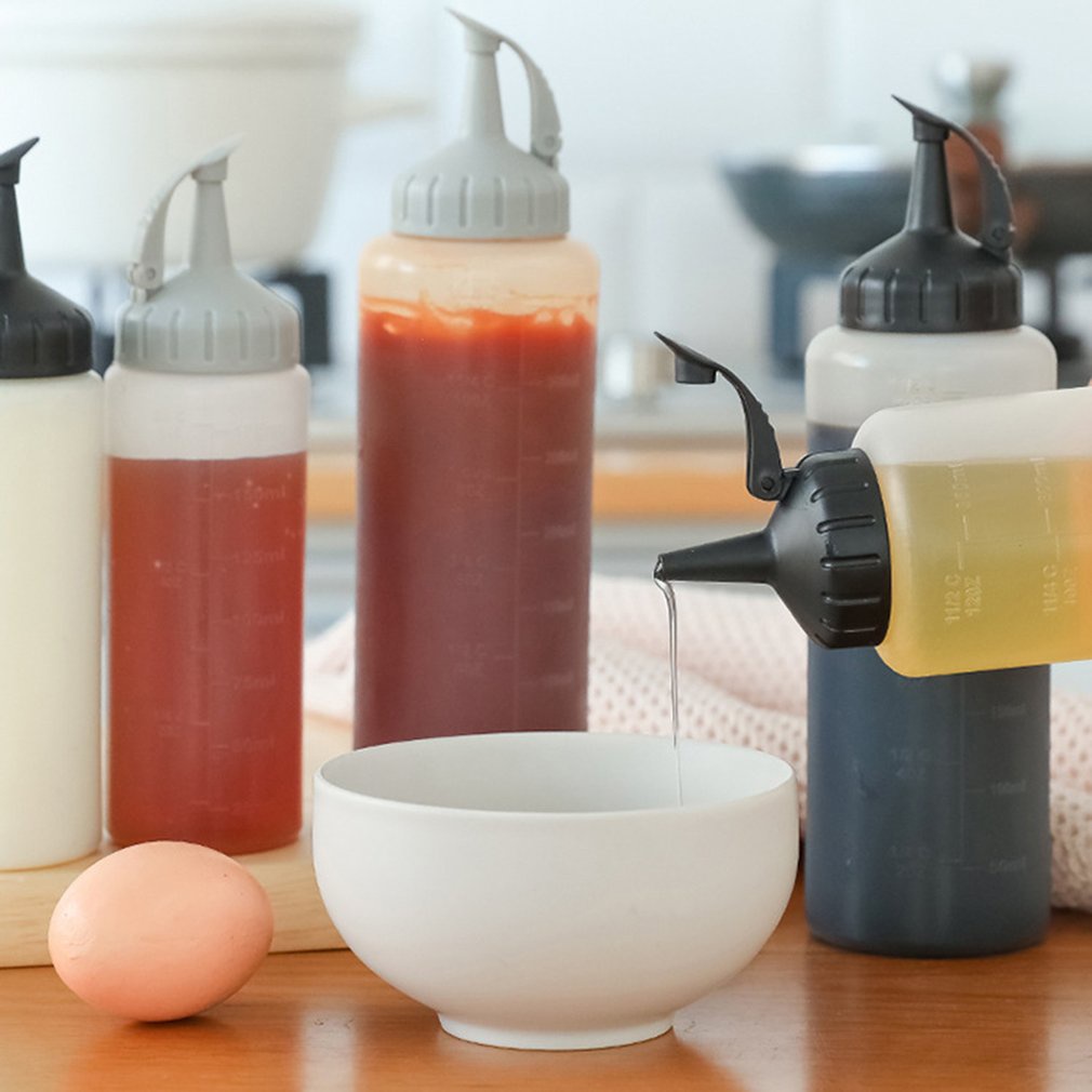 =Christmas=Condiment Squeeze Bottle Sauce Squeeze Squirt Bottle Syrup Container Dispenser