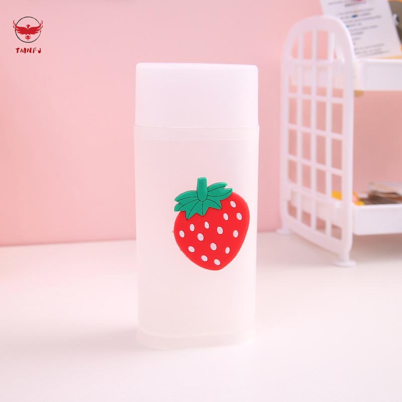Ống Đựng Bút Để Bàn Có Nắp Đậy Họa Tiết Hoạt Hình Dễ Thương Cho Phòng Học / Văn Phòng