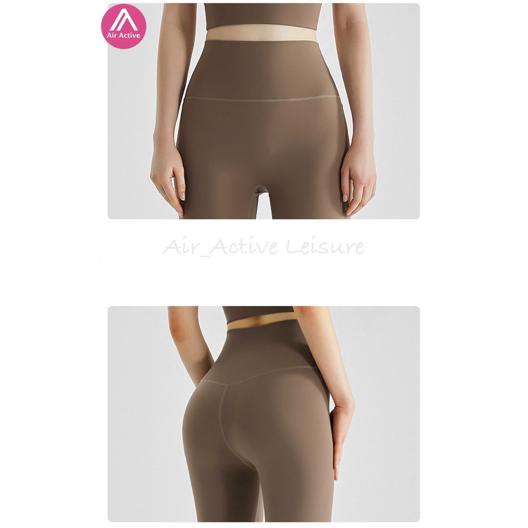 Set đồ thể thao AIRACTIVE LEISURE gồm áo bra có mút ngực + quần legging cạp cao dùng tập yoga