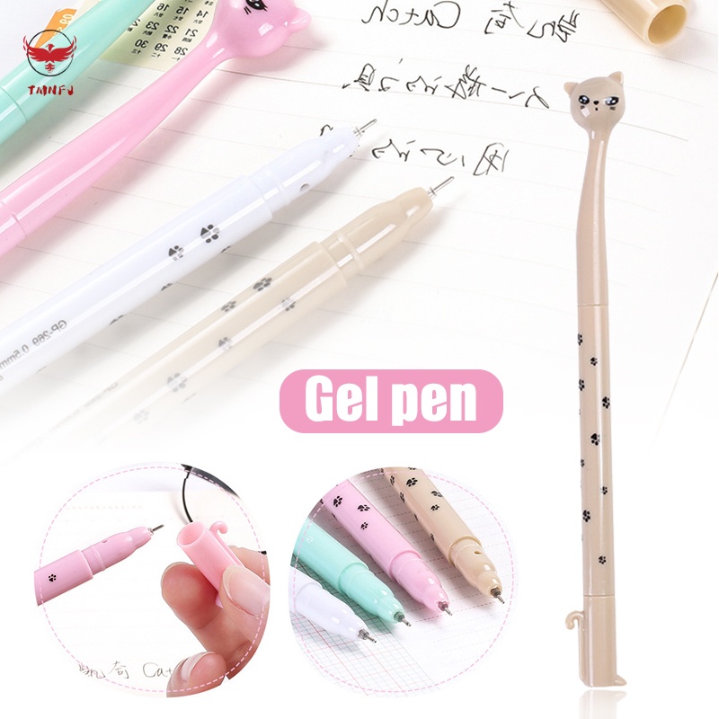Bút Mực Gel Mực Đen Ngòi 0.5mm 17.5cm