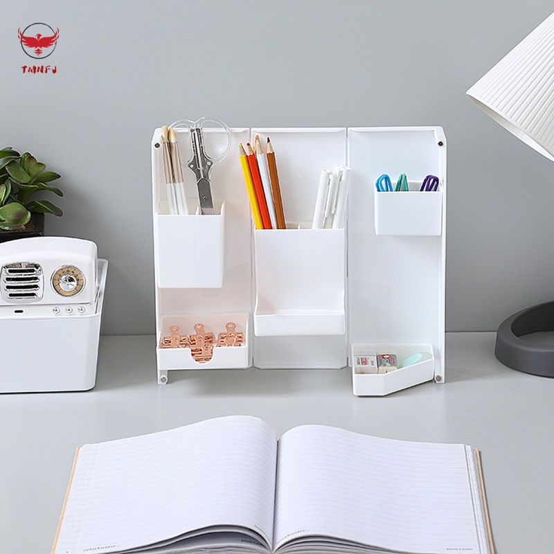 Giá Đỡ Mỹ Phẩm Nhiều Ngăn Tiết Kiệm Không Gian Có Thể Gập Lại