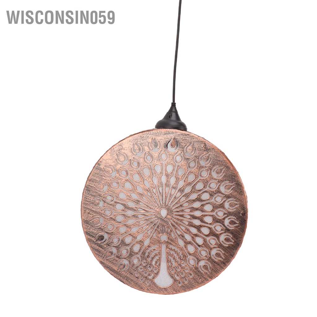 Wisconsin059 Bóng đèn treo ngoài trời 2 gói Đèn năng lượng mặt để trang trí sân