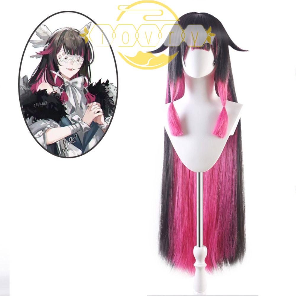 IVORY Tóc Giả Bằng Sợi Tổng Hợp Vô Hình Chịu Nhiệt Độ Cao Hóa Trang Halloween Dễ Thương