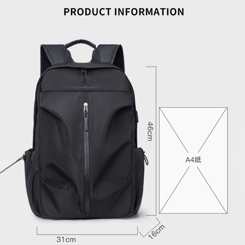 WONDER Túi Đựng Laptop Bằng Vải Oxford Siêu Nhẹ Sức Chứa Lớn Chống Thấm Nước