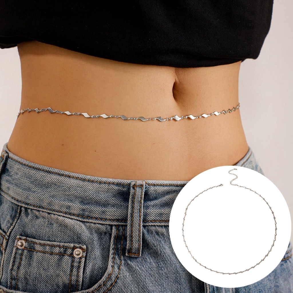 Thắt Lưng Dây Xích Nối Dài Có Thể Điều Chỉnh Phong Cách Bohemia