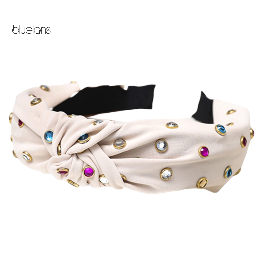 Băng Đô Cài Tóc Đính Kim Cương Nhân Tạo Thời Trang Cho Nữ