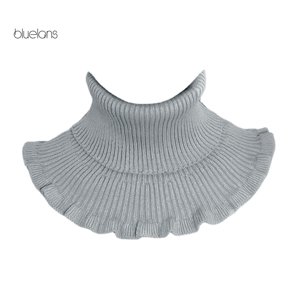 Khăn Choàng Cổ Dệt Kim Màu Sắc Thanh Lịch Cho Nữ