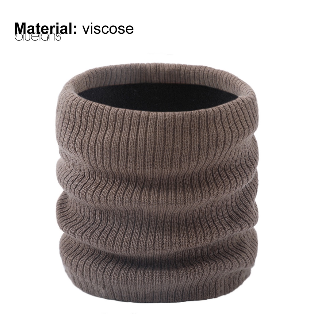 Khăn Choàng Cổ Dệt Kim Co Giãn Tốt Màu Sắc Trơn Phong Cách Thể Thao Thời Trang