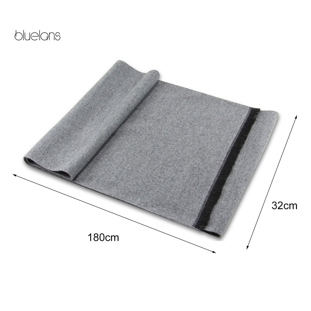 Khăn Choàng Cổ Dệt Kim Màu Sắc Thời Trang Cho Nam