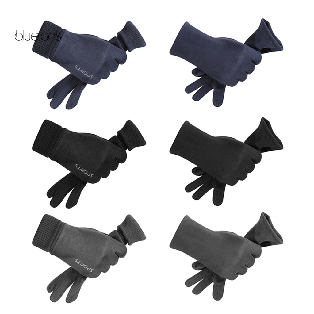 1 Đôi Găng Tay Lái Xe Bằng Polyester Chống Gió Thoáng Khí