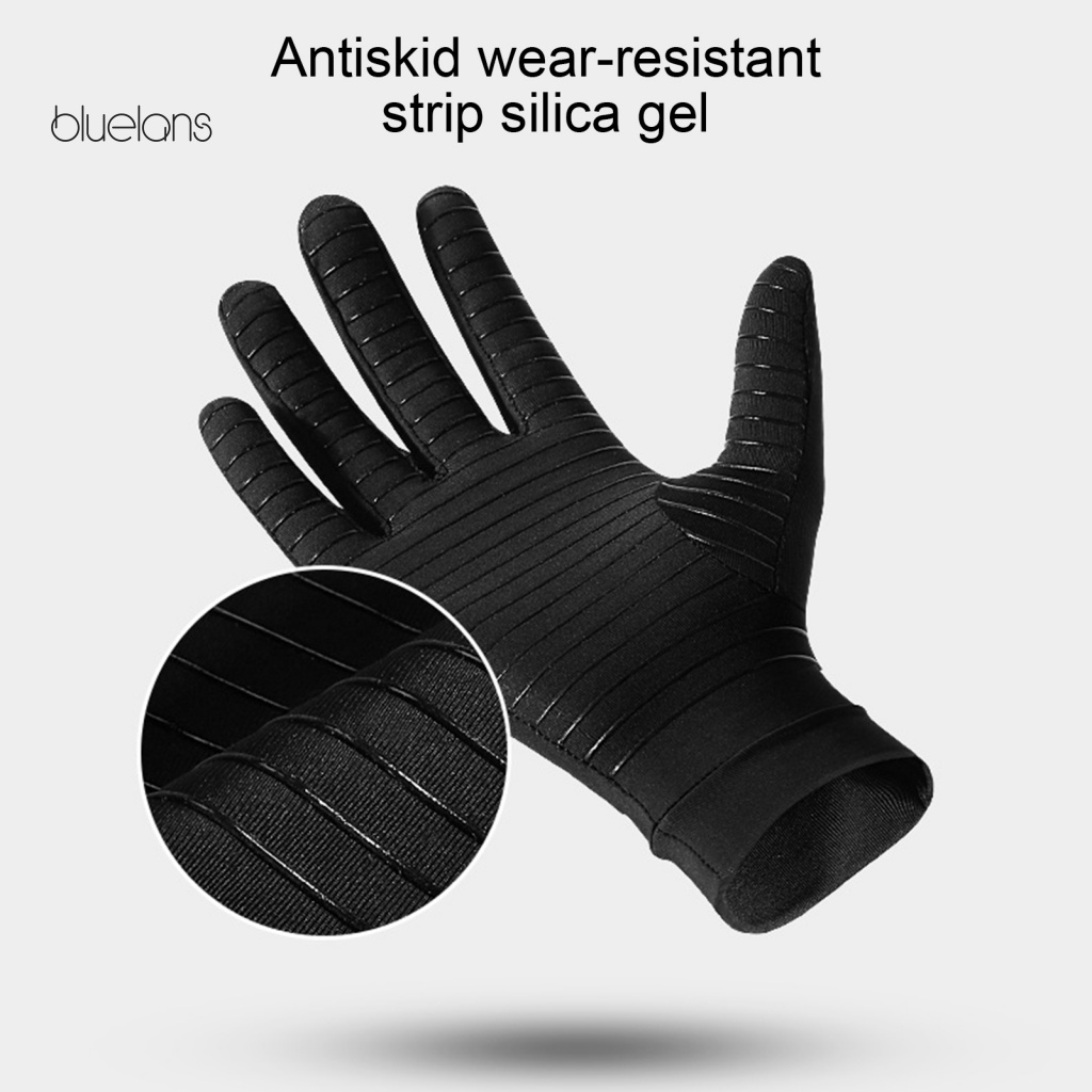 1 Đôi Găng Tay Hở Ngón Chống Trượt Màu Sắc Thời Trang