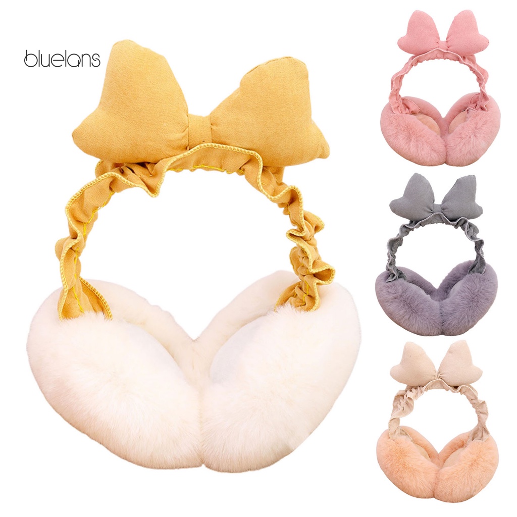 Chụp Tai Giữ Ấm Mùa Đông Có Thể Gấp Gọn Tiện Dụng Cho Nữ