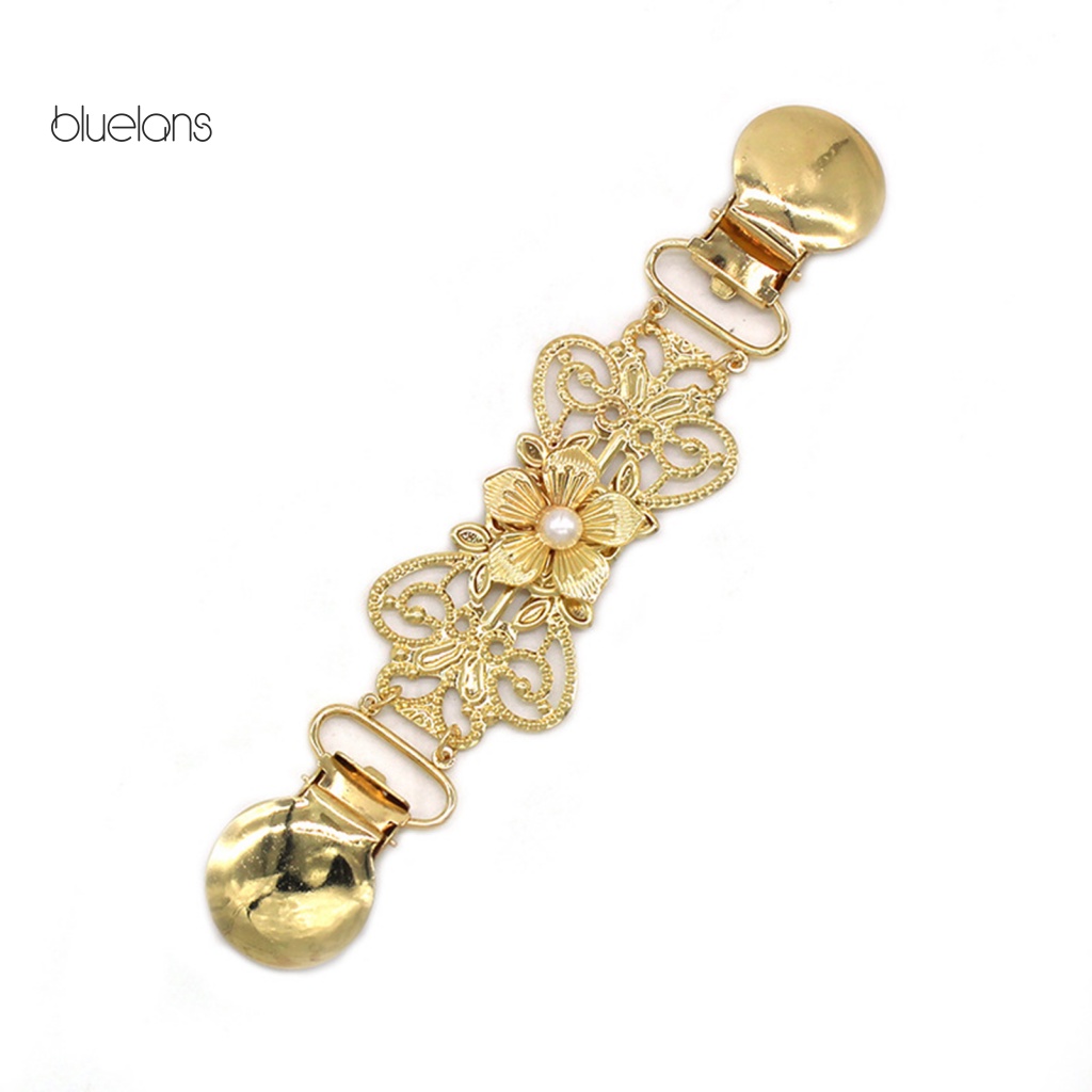 Kẹp Cài Khăn Choàng / Áo Khoác Cardigan Đính Ngọc Trai Nhân Tạo Thời Trang