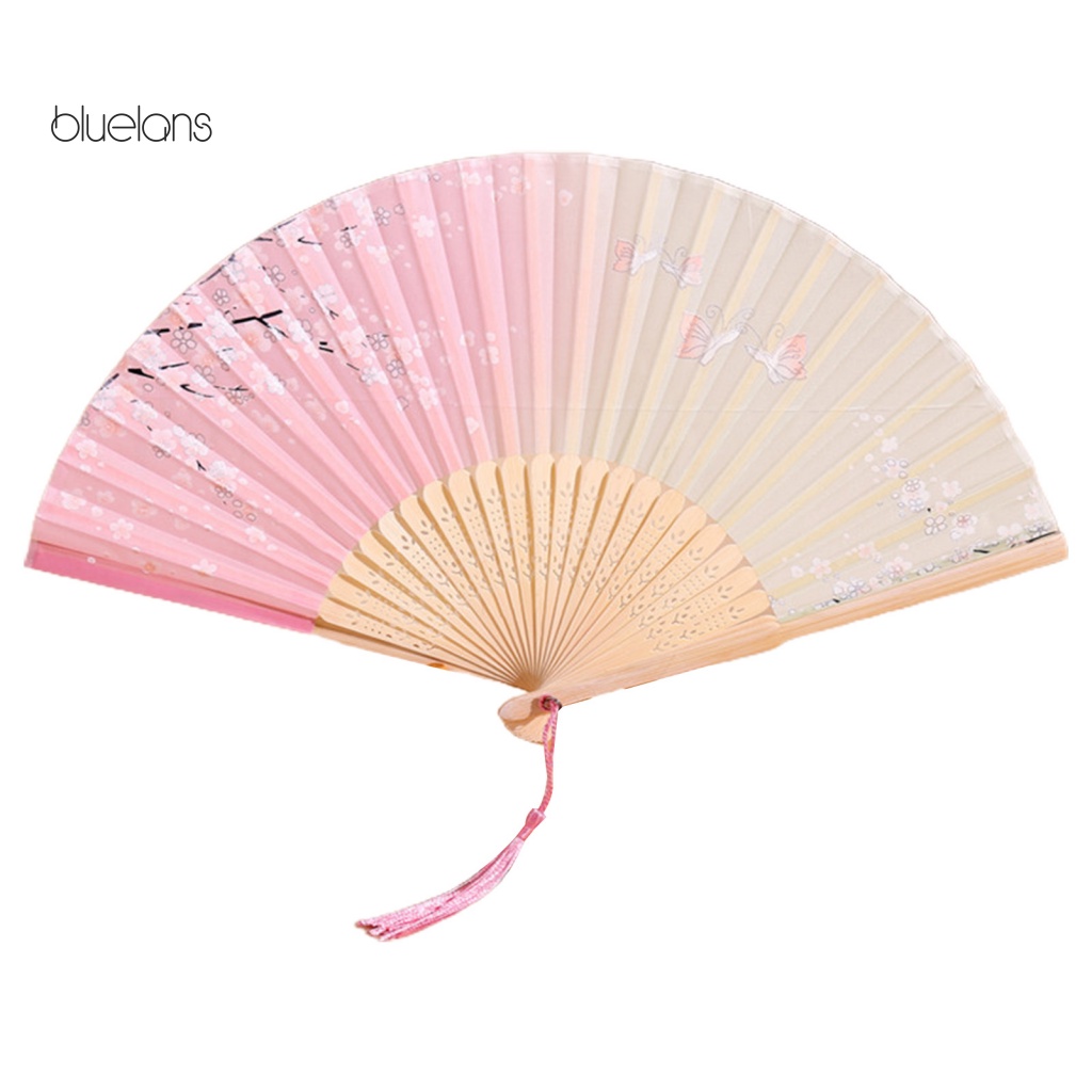 Quạt Gấp Chống Biến Dạng Mở Không Dễ Bị Vỡ Dùng Hóa Trang Phong Cách Cổ Điển