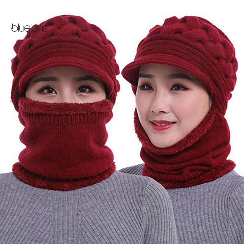 Mũ Dệt Kim Mềm Mại Dày Dặn Độ Co Giãn Cao Che Phủ Toàn Diện Cho Hoạt Động Ngoài Trời