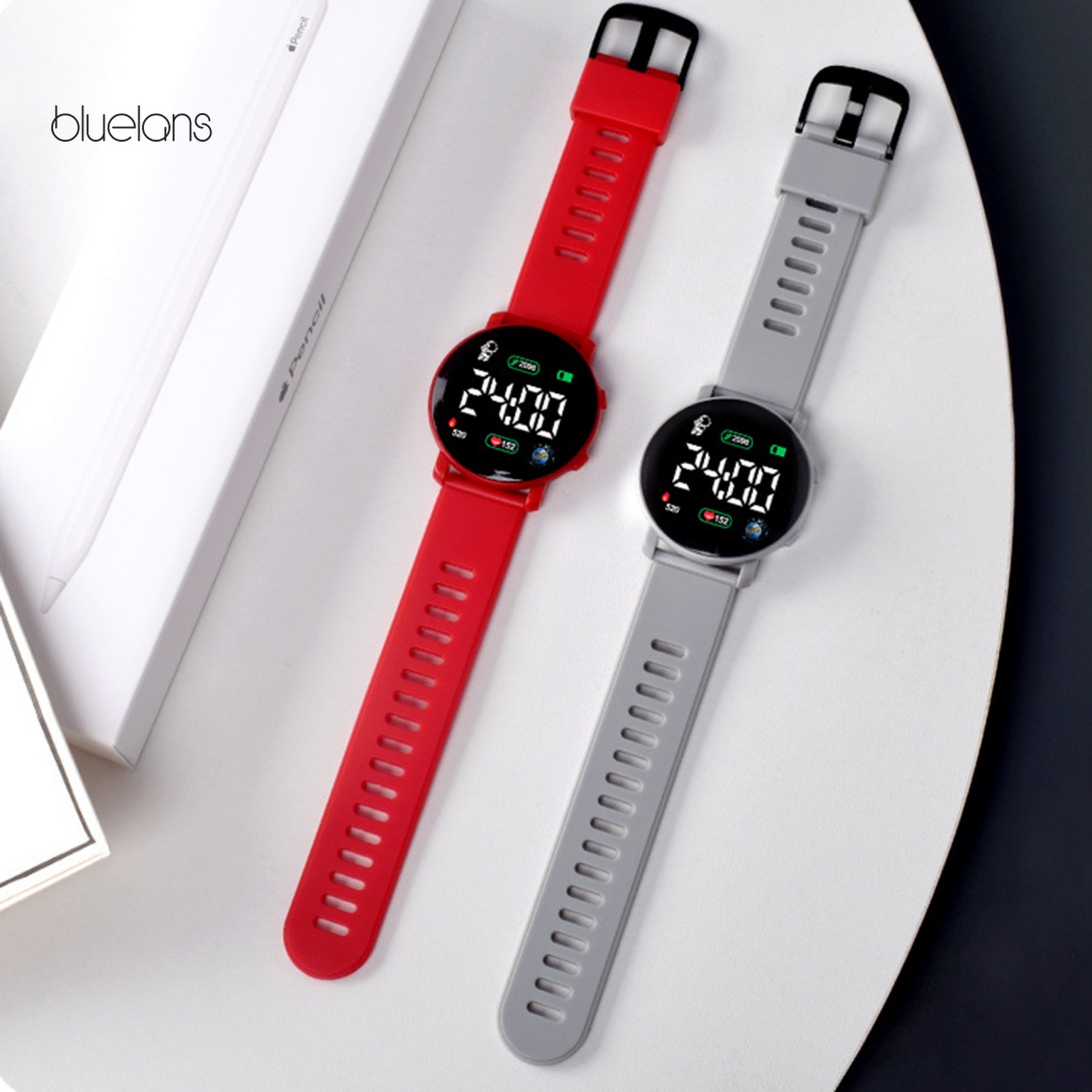 Đồng Hồ Điện Tử Bluelans Dây Silicone Chống Thấm Nước Độ Chính Xác Cao