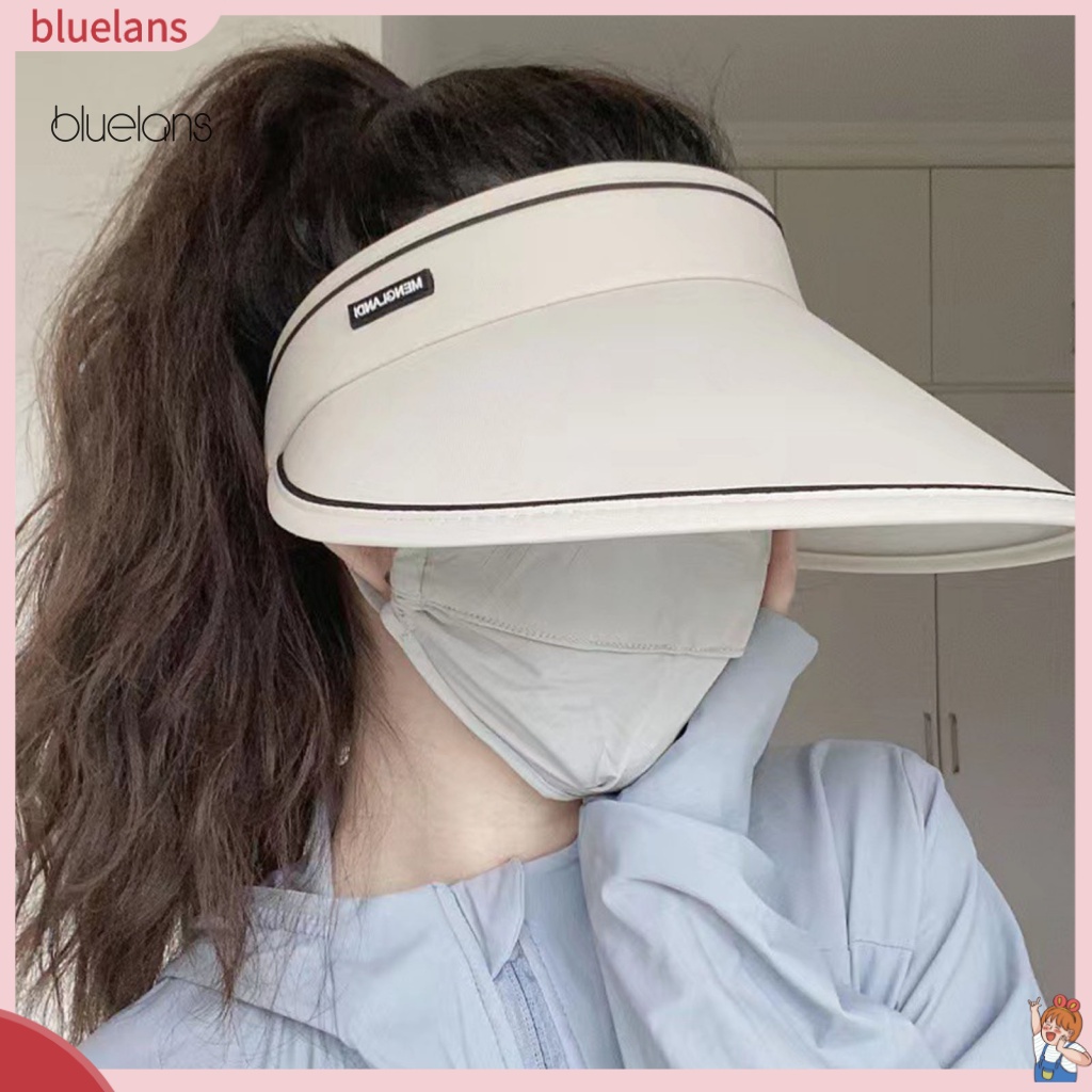 Mũ Chống Nắng Vành Rộng Không Chóp Nhanh Khô Nhiều Màu Sắc Thoáng Khí Trang Trí Chữ Life