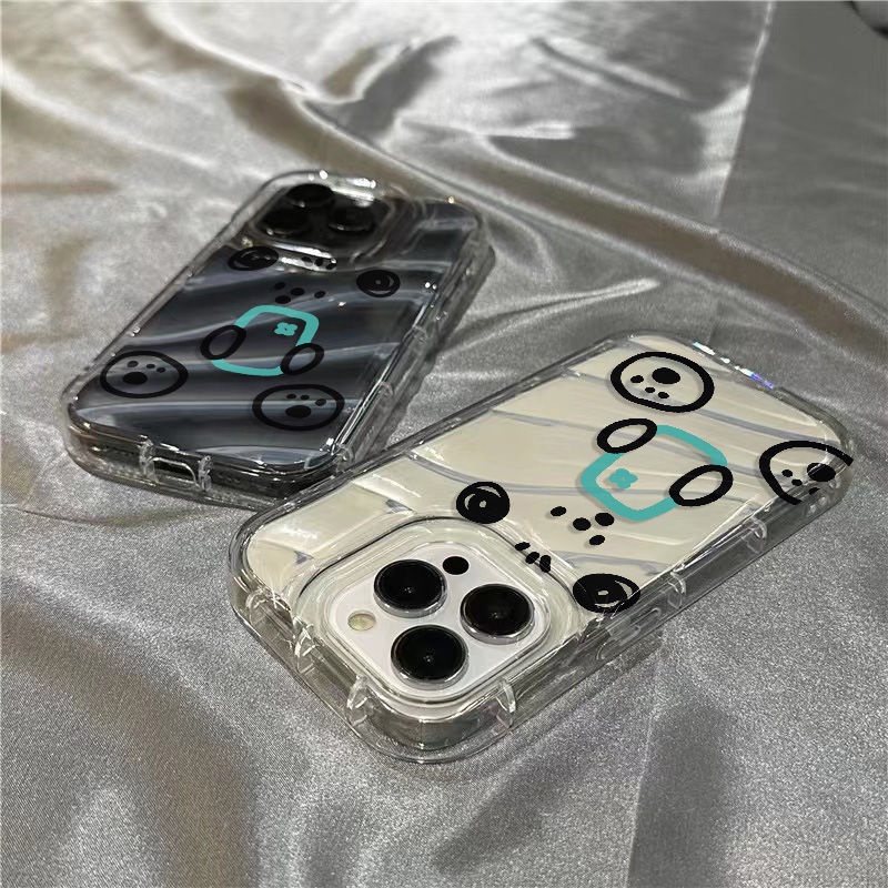 Ốp Điện Thoại Mềm Trong Suốt Hình Cún Con Cho Iphone 8 xr11iPhone14promaxsins 1312 Apple 7 / UXY3