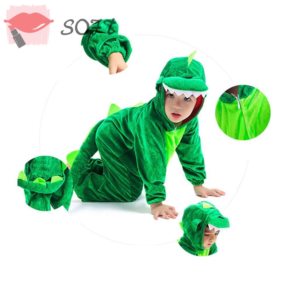 SOFTNESS Trang Phục Hóa Trang Khủng Long Nhiều Kích Cỡ Dễ Thương Cho Bé
