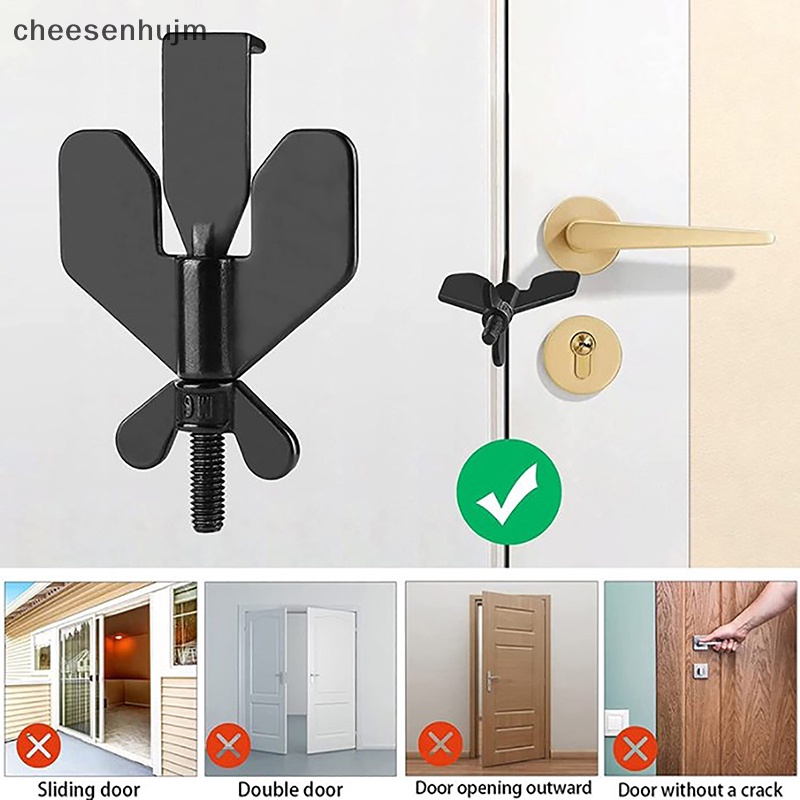 Khóa Cửa An Toàn Cho Du Lịch | Dụng Cụ Chặn Cửa Chịu Lực Tốt Nhỏ Gọn Tiện Dụng | Chốt Khóa Cửa An Toàn Tiện Dụng Cho Gia Đình / Khách Sạn