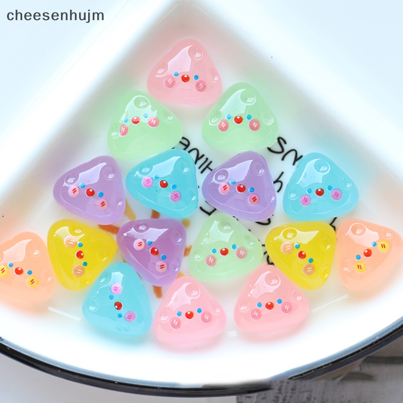 Bộ 3 Mô Hình Chú Gà Con Mini Bằng Nhựa Dạ Quang Trang Trí Bảng Điều Khiển Xe Hơi / Nhà Cửa / Sân Vườn