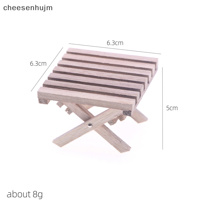 Đồ trang trí Ghế Bãi Biển Mini Bằng Nhựa Resin Độc Đáo Trang Trí Nhà Búp Bê