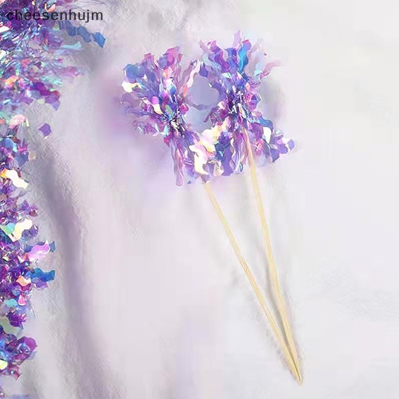 Set 5 Que Cắm Trang Trí Bánh Kem Nhiều Màu Sắc Chữ Happy Birthday