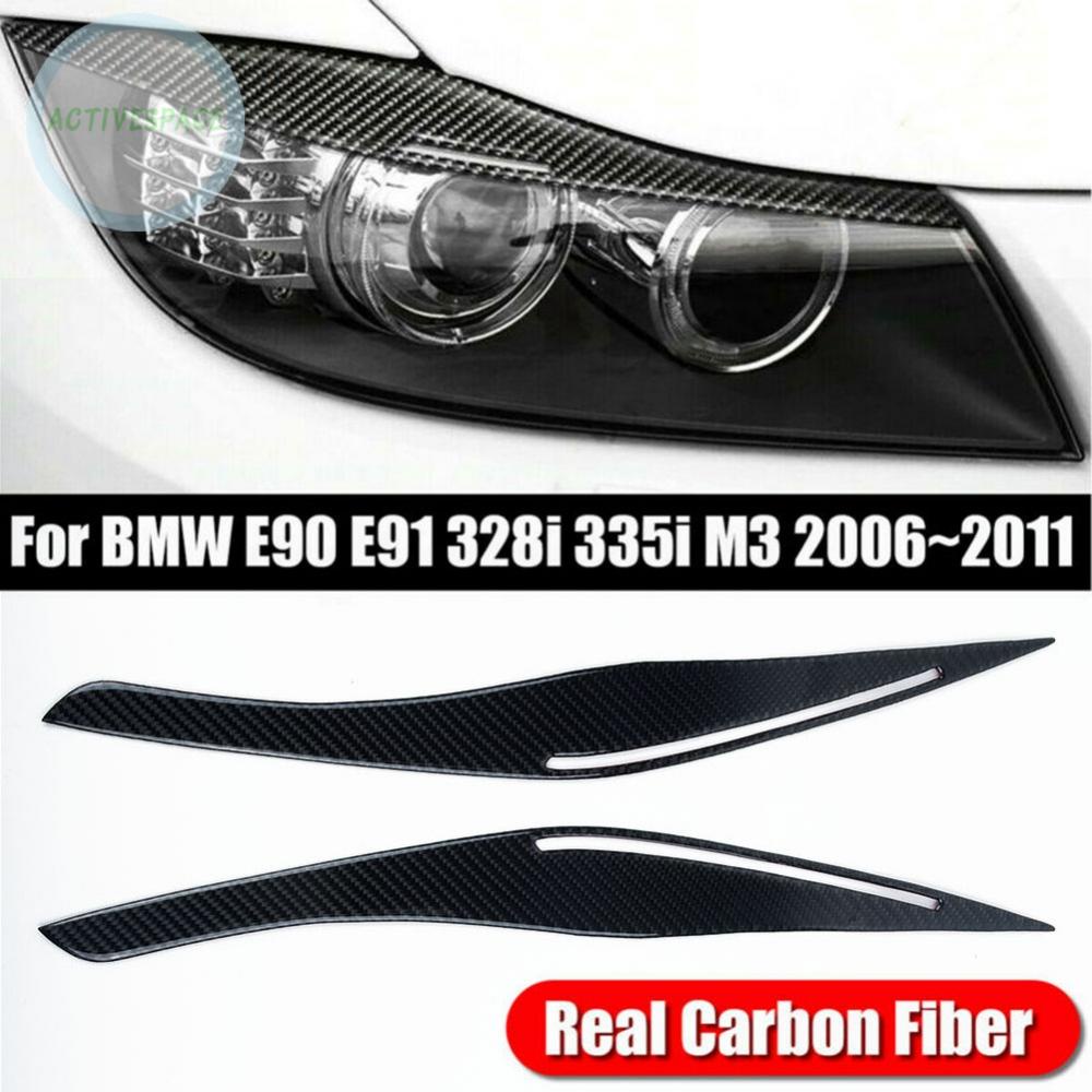 ⚡READYSTOCK⚡Headlight Eyelid Cover Ultra-light Decoration Eyebrow Replacement Decal