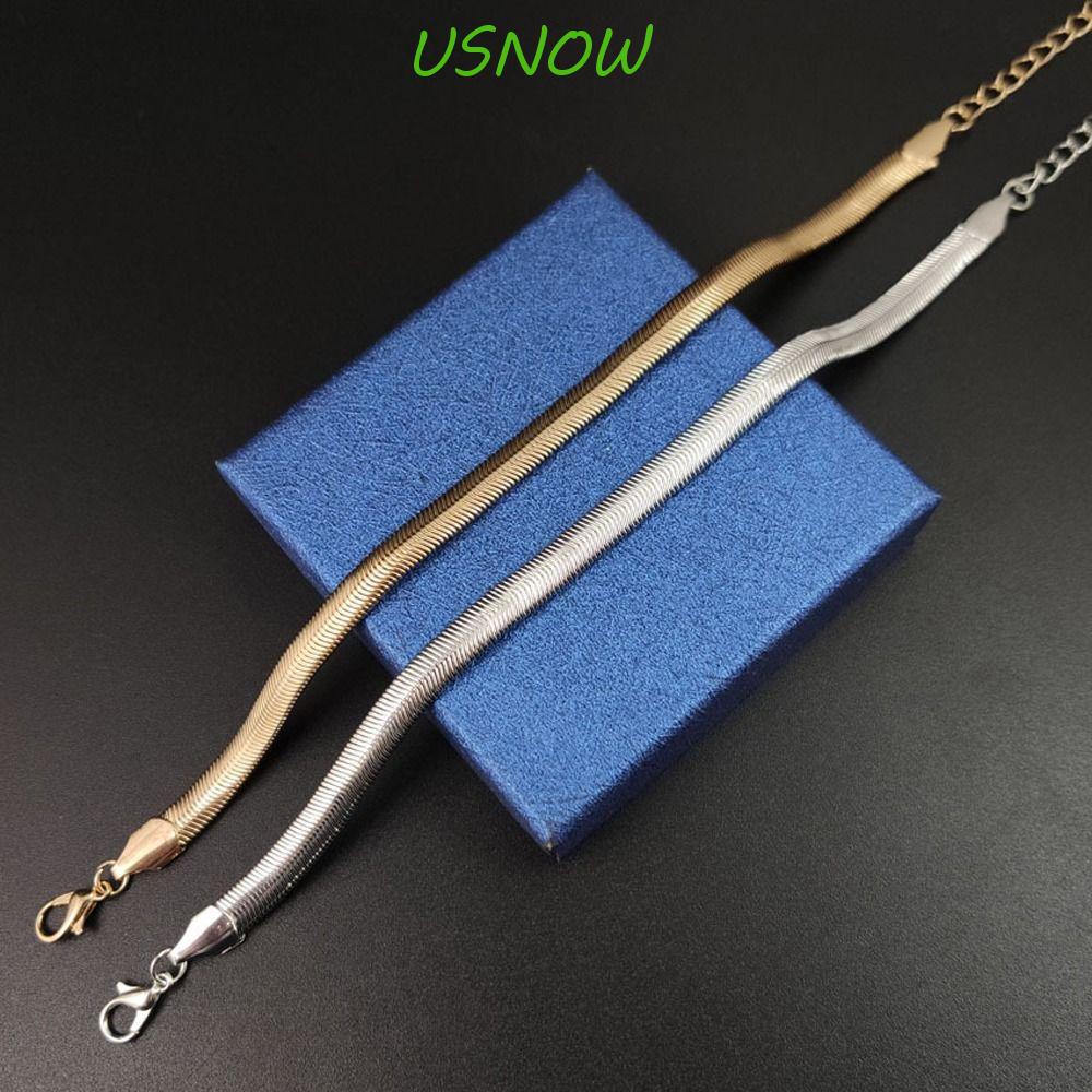 USNOW Vòng Tay Hình Rắn Đơn Giản Thời Trang Cho Cặp Đôi