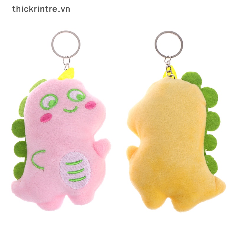 Móc Khóa Hình Khủng Long Nhồi Bông Đáng Yêu