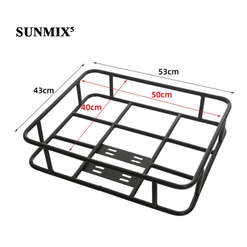 Giỏ Xe Đạp [Xu Hướng Thể Thao] Giỏ Sau] Giỏ Đựng Hành Lý Có Dây Đeo Bằng Sắt