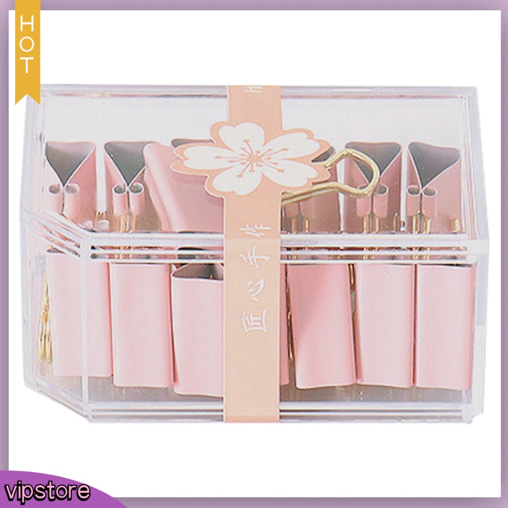 &lt;VIP&gt; 1 Bộ Kẹp Đánh Dấu Trang Sách Bằng Kim Loại Đuôi Dài 25mm Đa Năng