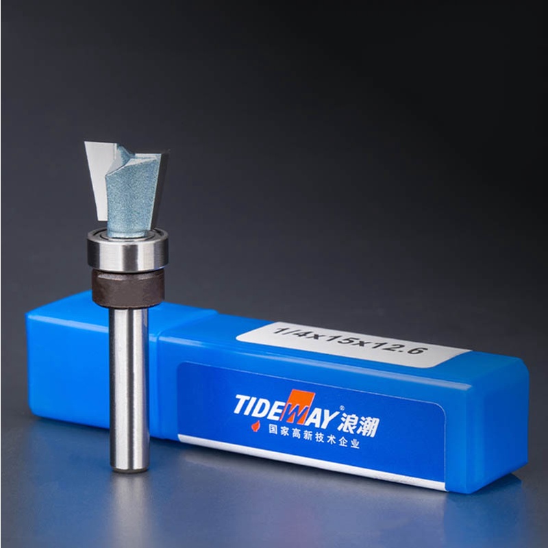 Mũi Phay Gỗ Bằng Thép Vonfram Chuôi 1 / 4 Inch Chuyên Dụng