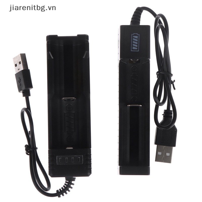 Bộ Sạc Pin Lithium 1 Khe Cắm Usb JJ 18650 1