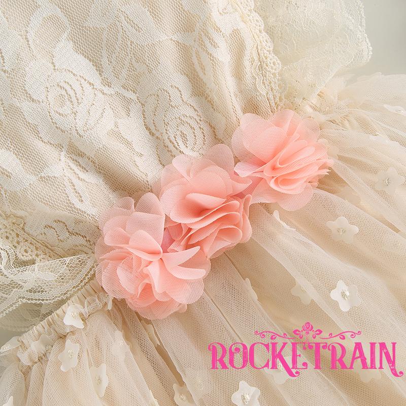 Bộ Áo Liền Quần 2 Dây Phối Ren Kèm Băng Đô Xinh Xắn Cho Bé Gái