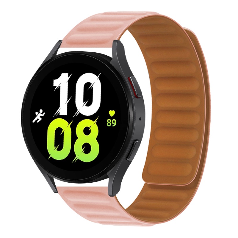 Dây Đeo Silicone Khóa Nam Châm 20mm 22mm Cho Đồng Hồ Thông Minh Samsung Galaxy watch 4 / 5 Pro / 3 / active 2 Smart HUAWEI watch GT 2e Pro
