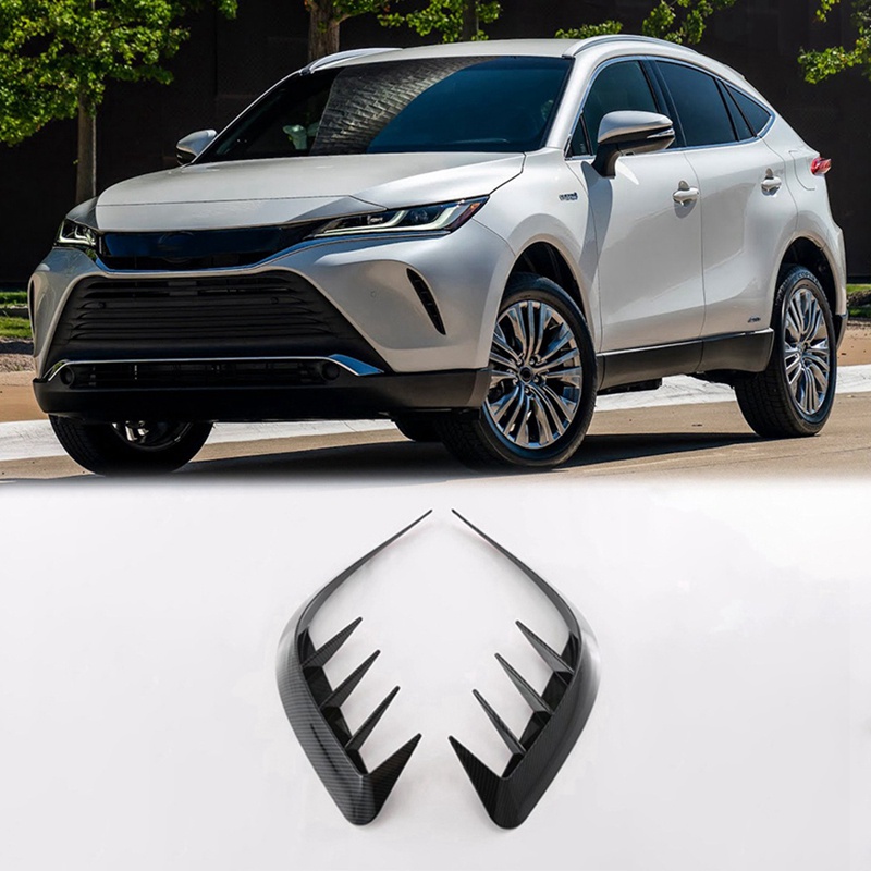 Ốp Viền Đèn Pha Xe Hơi Chống Sương Mù Chuyên Dụng Cho Toyota Harrier Venza 2020 +