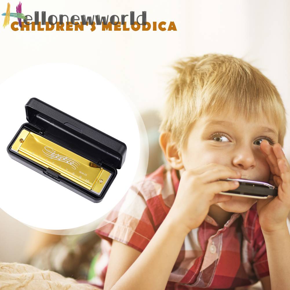 Kèn Harmonica 10 / 20 Lỗ Dành Cho Trẻ Em Và Người Lớn