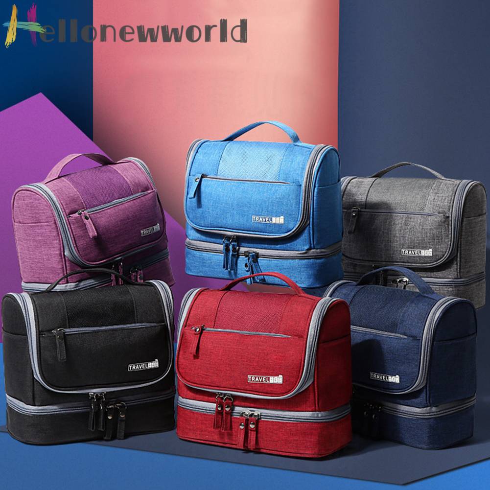 Túi Đựng Mỹ Phẩm Bằng Vải Oxford Chống Thấm Nước Tiện Dụng