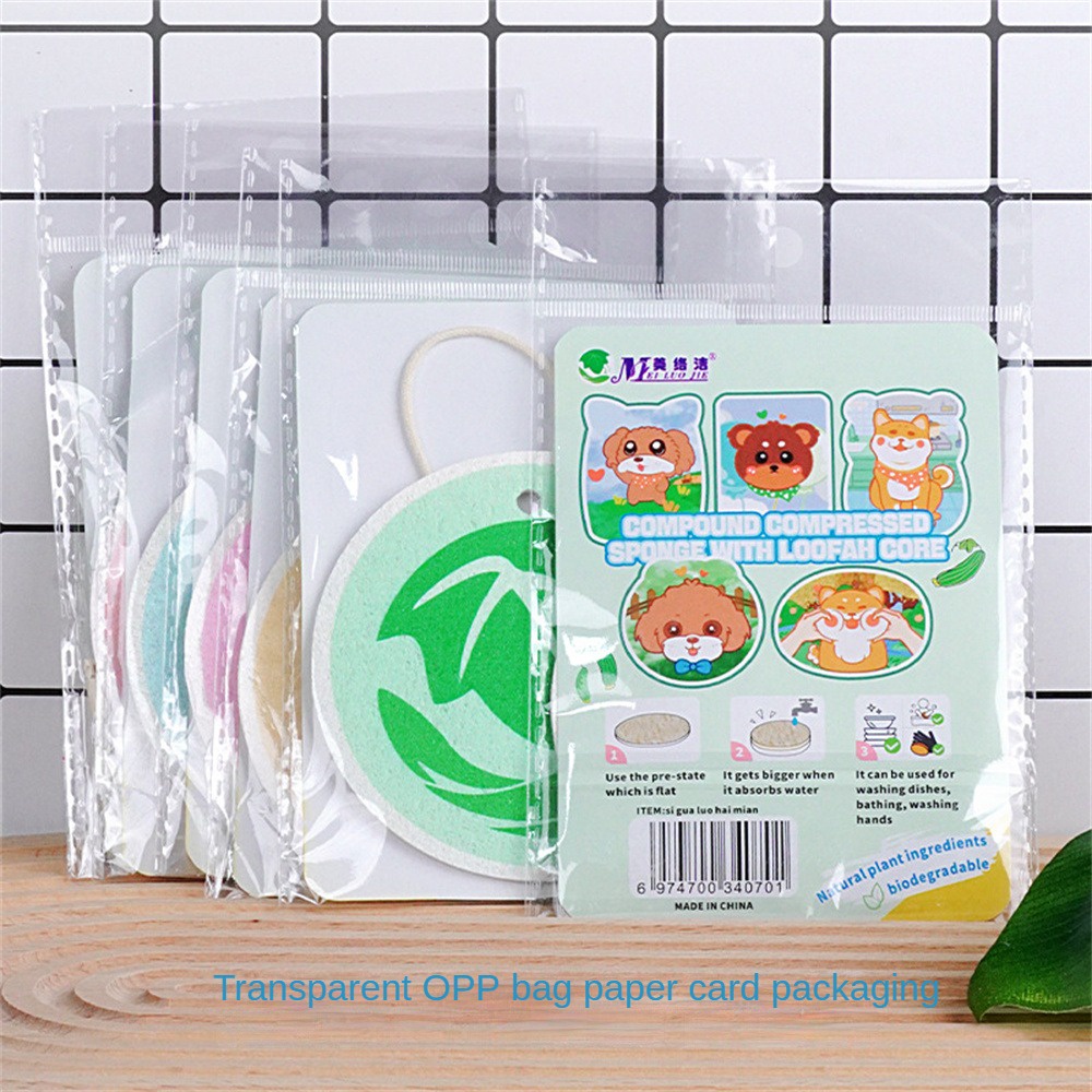 Magic Bọt Biển Làm Sạch Hoạt Hình Hoa Nén Bột Giấy Cọ Rửa Miếng Lót Nhà Bếp Dầu Chống Dính Nước Rửa Chén Áo Dụng Cụ Truing1
