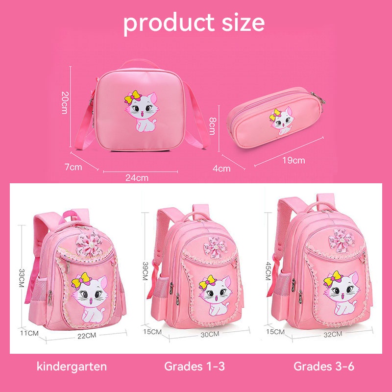 Planet Túi đi học củahildren's schoolbag học sinh tiểu học công chúa balo giảm gánh nặng dễ thương