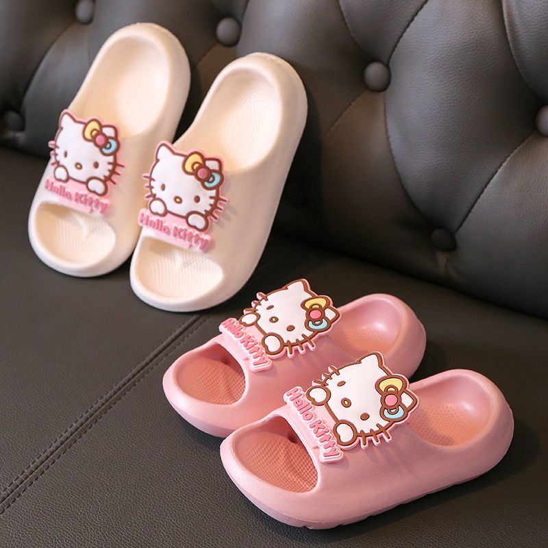 :irls :logs : Esign non-slip :va : artoon cat dog slippers sandals for kids :oddlers
