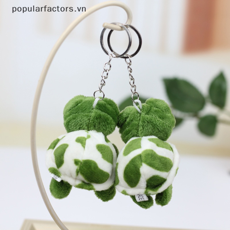 Móc Khóa Hình Rùa Biển Nhồi Bông Mini Dễ Thương