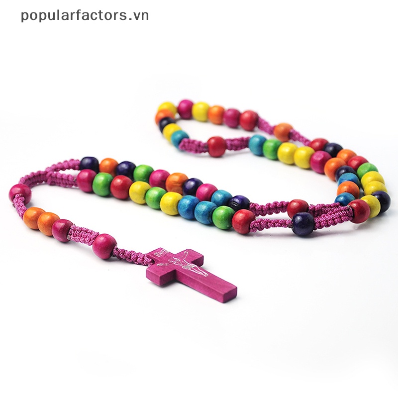 Vòng cổ Chuỗi Hạt Mặt Thánh Giá Thời Trang Dành Cho Nam Và Nữ