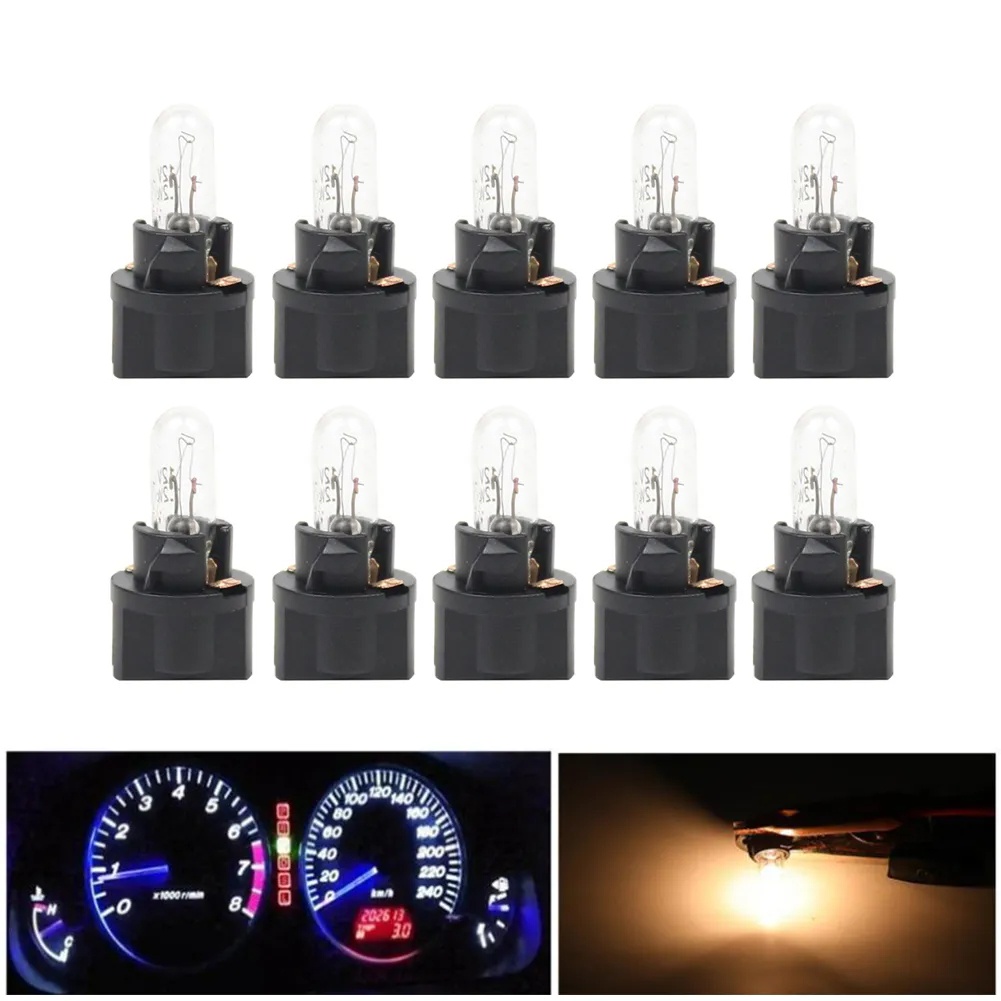 Set 10 Bóng Đèn LED T5 SMD Chuyên Dụng Cho Bảng Điều Khiển Xe Hơi