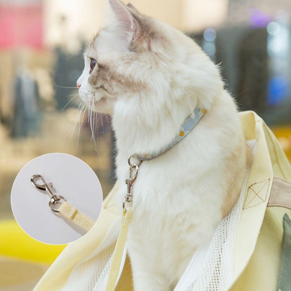 YIYU Túi Đeo Chéo Vai Bằng Vải Canvas Thoáng Khí Chống Mài Mòn Dành Cho Thú Cưng