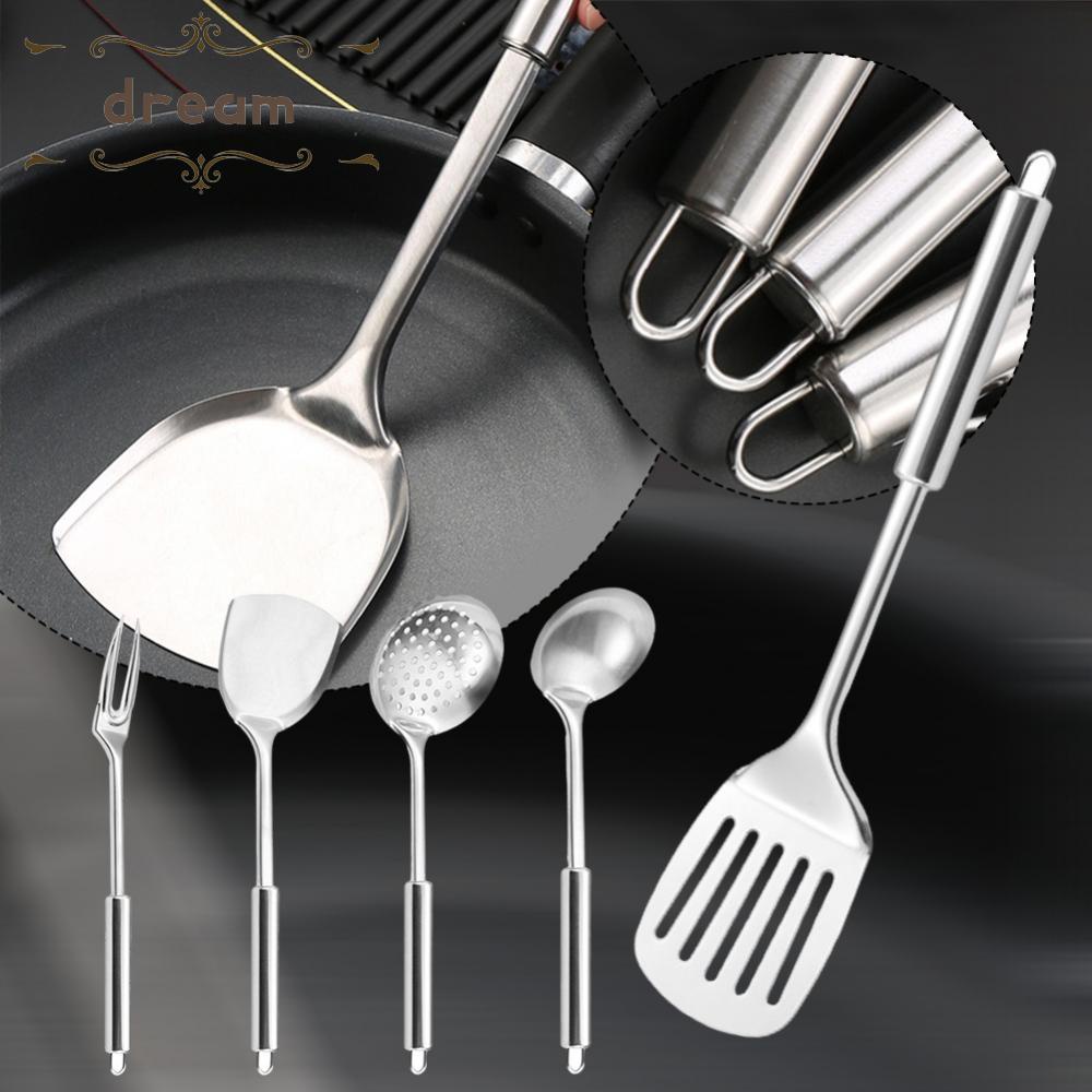【DREAMLIFE】Stainless Steel Cooking Utensil Tool Set for Efficient &amp; Safe Cooking Experience