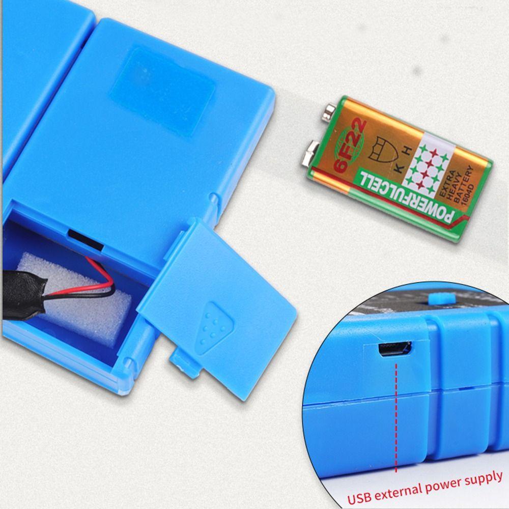 Dụng Cụ Kiểm Tra Dây Cáp Mạng Nguồn Kép Màu Xanh Dương Cho UTP USB