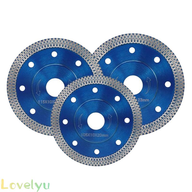 ⭐READY STOCK ⭐1pc Saw Blade For Porcelain Tile 105/115/125mm Diamond Ceramic Stone Dry Cutting